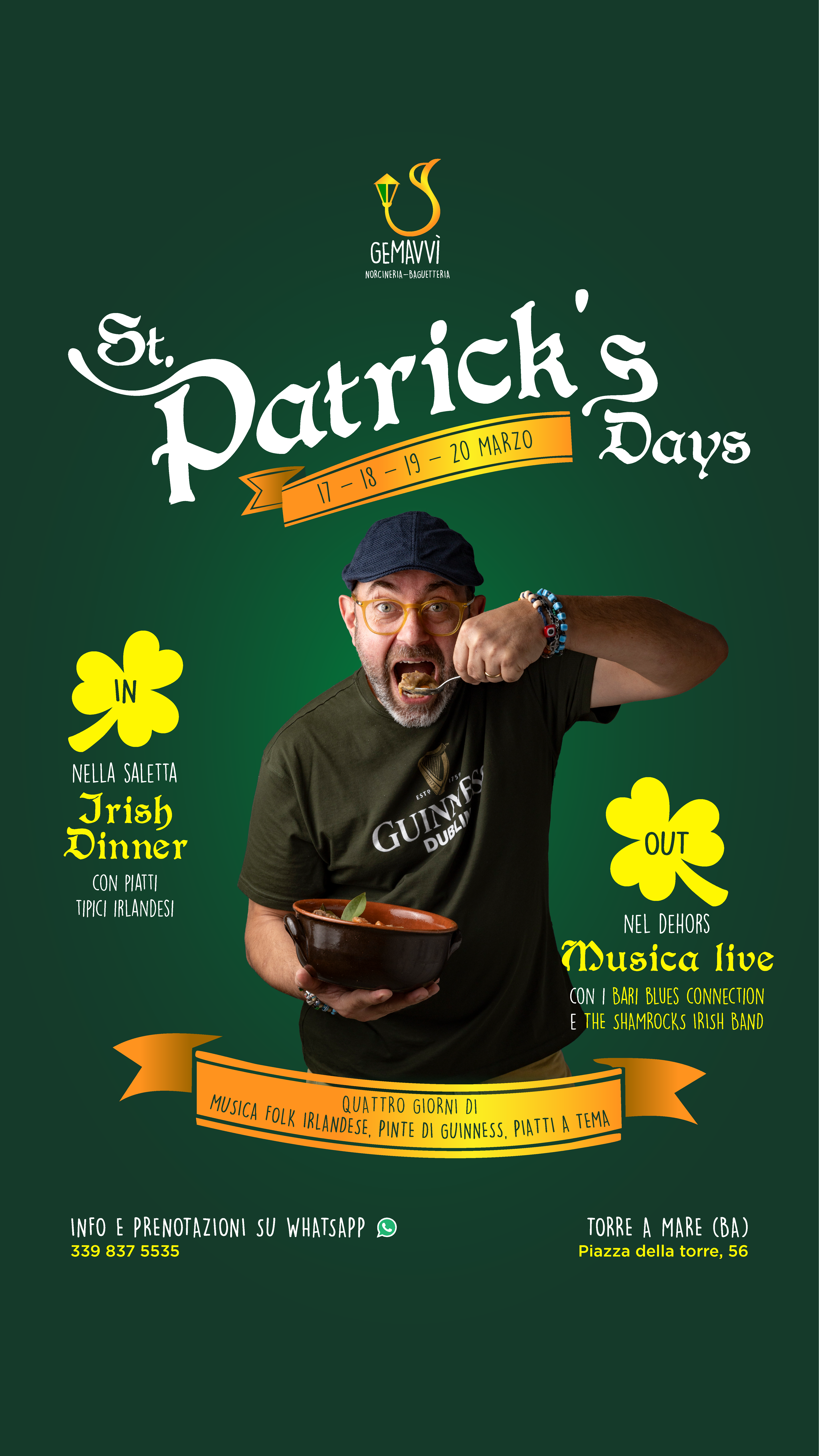 San Patrick's Day Gemavvì 2025